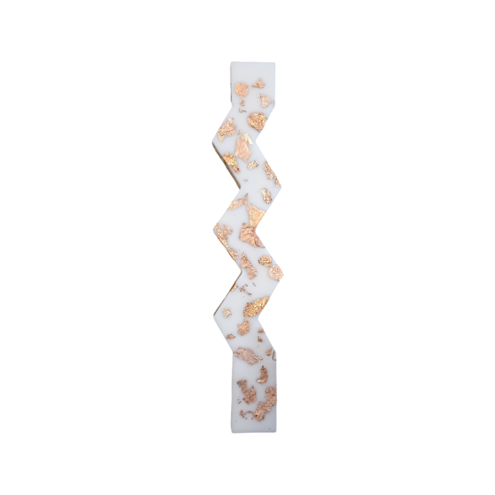 Αρωματική Λαμπάδα από Φυτικό Κερί - Metal Zig Zag 1 Αρωματική Λαμπάδα από Φυτικό Κερί - Metal Zig Zag - Image 3