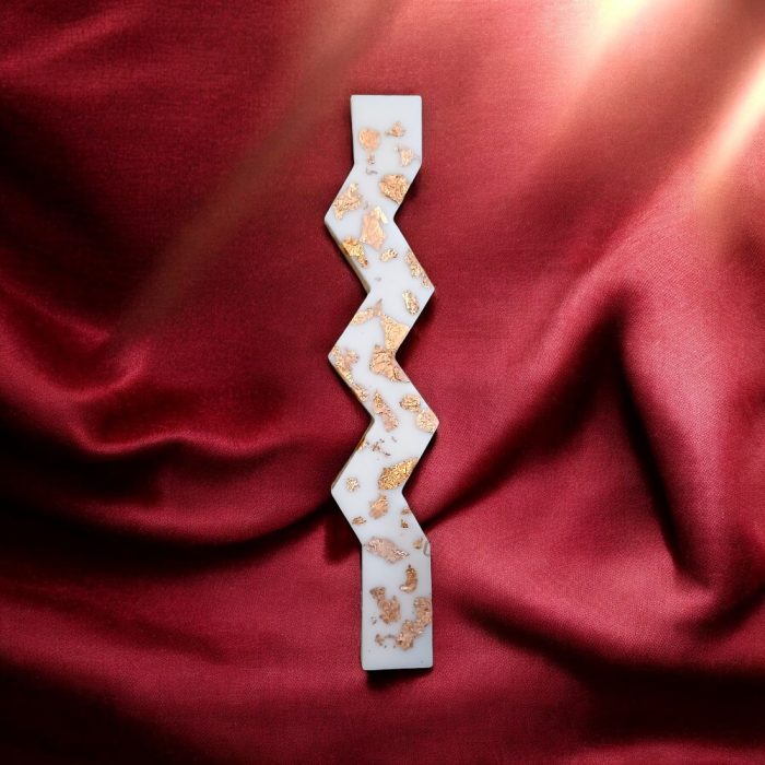 Αρωματική Λαμπάδα από Φυτικό Κερί - Metal Zig Zag 2 Αρωματική Λαμπάδα από Φυτικό Κερί - Metal Zig Zag - Image 2