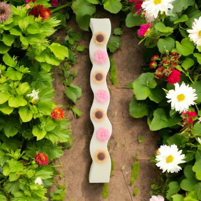 Αρωματική Λαμπάδα από Φυτικό Κερί - Ηλιοτρόπια 3 Αρωματική Λαμπάδα από Φυτικό Κερί - Ηλιοτρόπια και Πανσέδες - Image 2