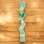 Αρωματική Λαμπάδα από Φυτικό Κερί - Λεμονάκια Μέντα - Image 2