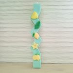 Αρωματική Λαμπάδα από Φυτικό Κερί - Λεμονάκια Μέντα