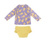 Αντηλιακό Σετ Μαγιό και Μπλούζα Zoocchini Pineapple - Image 2