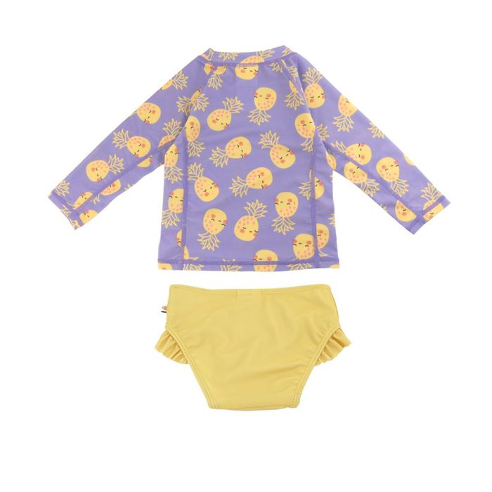 Αντηλιακό Σετ Μαγιό και Μπλούζα Zoocchini Pineapple 1 Αντηλιακό Σετ Μαγιό και Μπλούζα Zoocchini Pineapple - Image 2