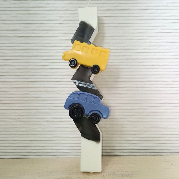 Αρωματική Λαμπάδα από Φυτικό Κερί - Αυτοκίνητα Αρωματική Λαμπάδα από Φυτικό Κερί - Αυτοκίνητα - Image 1