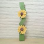 Αρωματική Λαμπάδα από Φυτικό Κερί - Κίτρινες Μαργαρίτες