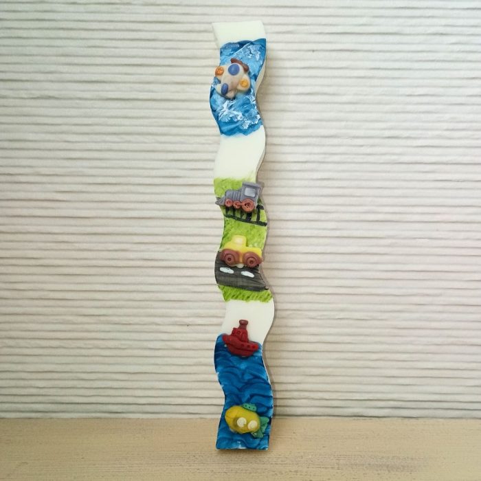 Αρωματική Λαμπάδα από Φυτικό Κερί - Μέσα Μεταφοράς 1 Αρωματική Λαμπάδα από Φυτικό Κερί - Μέσα Μεταφοράς - Image 2