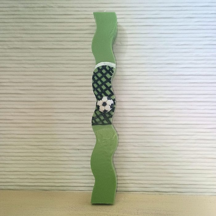 Αρωματική Λαμπάδα από Φυτικό Κερί - Μπάλα στα Δίχτυα Αρωματική Λαμπάδα από Φυτικό Κερί - Μπάλα στα Δίχτυα - Image 1