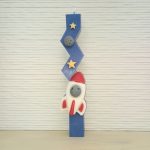 Αρωματική Λαμπάδα από Φυτικό Κερί - Πύραυλος Zig Zag