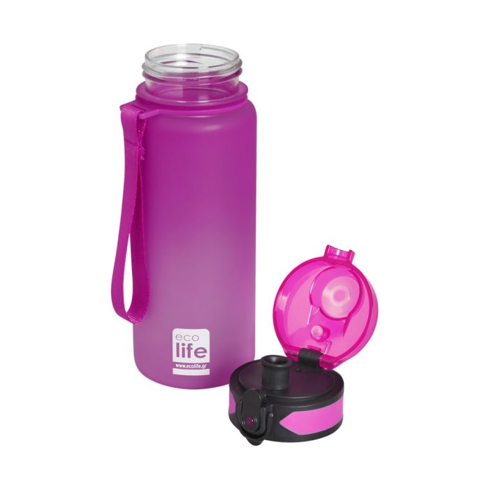 Παγούρι Ecolife Tritan 500ml - Fuchsia 1 Παγούρι Ecolife Tritan 500ml - Fuchsia - Image 2