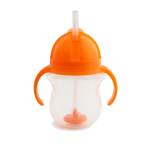 Κύπελλο με καλαμάκι Munchkin Tip & Sip Cup Orange 207ml