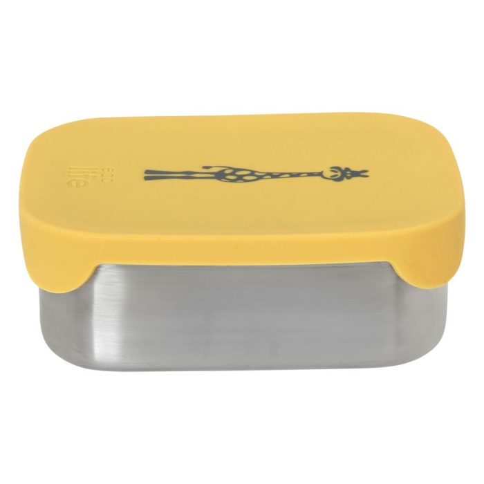 Ανοξείδωτο Φαγητοδοχείο με Χώρισμα 800ml Ecolife - Giraffe 1 Ανοξείδωτο Φαγητοδοχείο με Χώρισμα 800ml Ecolife - Giraffe - Image 2