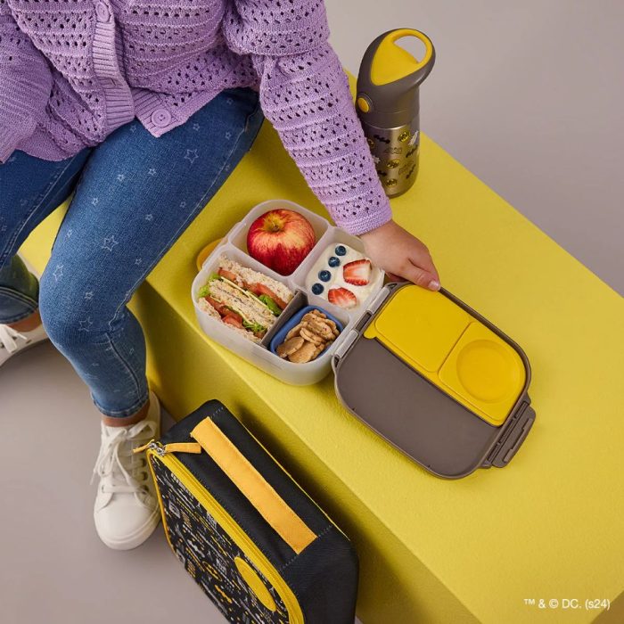 Φαγητοδοχείο με Χωρίσματα B.Box Mini Lunchbox 1lt- Batman 4 Φαγητοδοχείο με Χωρίσματα B.Box Mini Lunchbox 1lt- Batman - Image 5