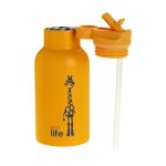Ανοξείδωτο Παγούρι Θερμός με Καλαμάκι Ecolife Kids Thermos Animals 350ml Giraffe - Image 3