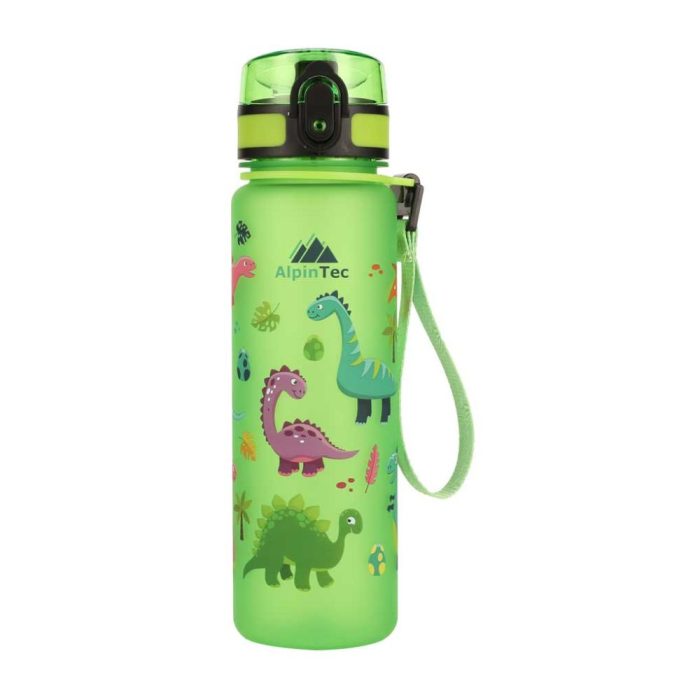 Παγούρι AlpinTec Kids 500ml Έντονο Πράσινο - Dino Παγούρι AlpinTec Kids 500ml Έντονο Πράσινο - Dino