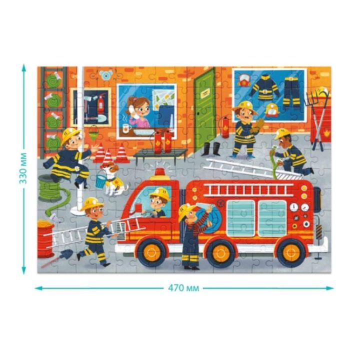 Παζλ Επαγγέλματα Πυροσβέστης 150 τμχ 2 Παζλ Επαγγέλματα "Πυροσβέστης" 150 τμχ - Image 3