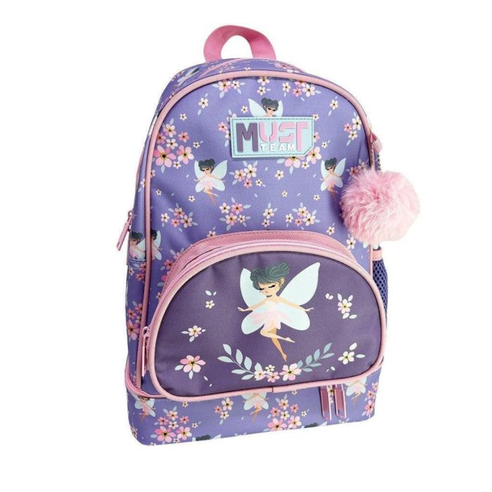 Παιδική Τσάντα Πλάτης με Ισοθερμική Θήκη Φαγητού Must Team - Fairy Παιδική Τσάντα Πλάτης με Ισοθερμική Θήκη Φαγητού Must Team - Fairy
