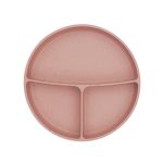 Πιάτο Σιλικόνης με Χωρίσματα και Βεντούζα 600ml Kikka Boo Blush - Image 4