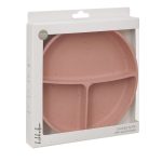 Πιάτο Σιλικόνης με Χωρίσματα και Βεντούζα 600ml Kikka Boo Blush - Image 2