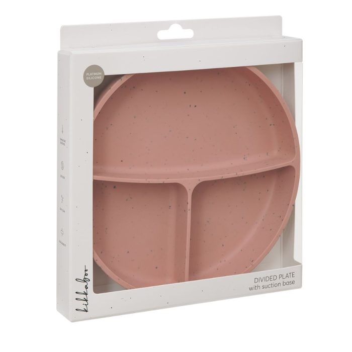 Πιάτο Σιλικόνης με Χωρίσματα και Βεντούζα 600ml Kikka Boo Blush 3 Πιάτο Σιλικόνης με Χωρίσματα και Βεντούζα 600ml Kikka Boo Blush - Image 2