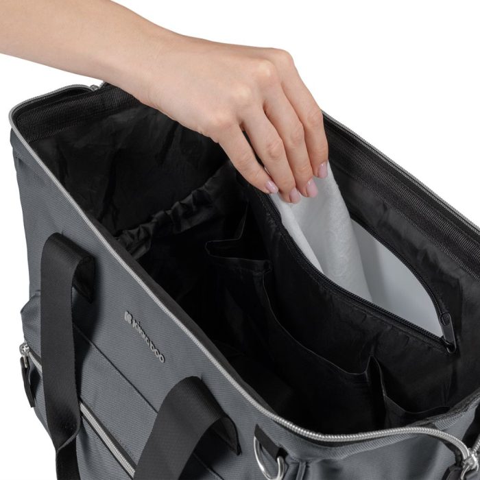 Τσάντα Μαμάς-Αλλαξιέρα Kikka Boo Maxi Grey 3 Τσάντα Μαμάς-Αλλαξιέρα Kikka Boo Maxi Grey - Image 4
