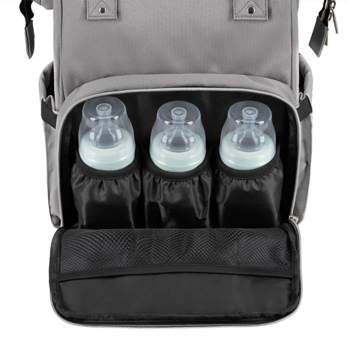 Τσάντα Μαμάς-Αλλαξιέρα Kikka Boo Siena Light Grey 9 Τσάντα Μαμάς-Αλλαξιέρα Kikka Boo Siena Light Grey - Image 10