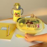 Ανοξείδωτο Παγούρι Θερμός με Καλαμάκι Ecolife Kids Thermos 300ml Masha-Save The Wild Κίτρινο - Image 3