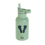 Ανοξείδωτο Παγούρι Θερμός με Καλαμάκι Ecolife Kids Thermos Animals 350ml Elephant - Image 2