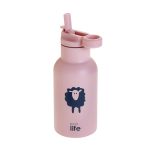 Ανοξείδωτο Παγούρι Θερμός με Καλαμάκι Ecolife Kids Thermos Animals 350ml Sheep - Image 2