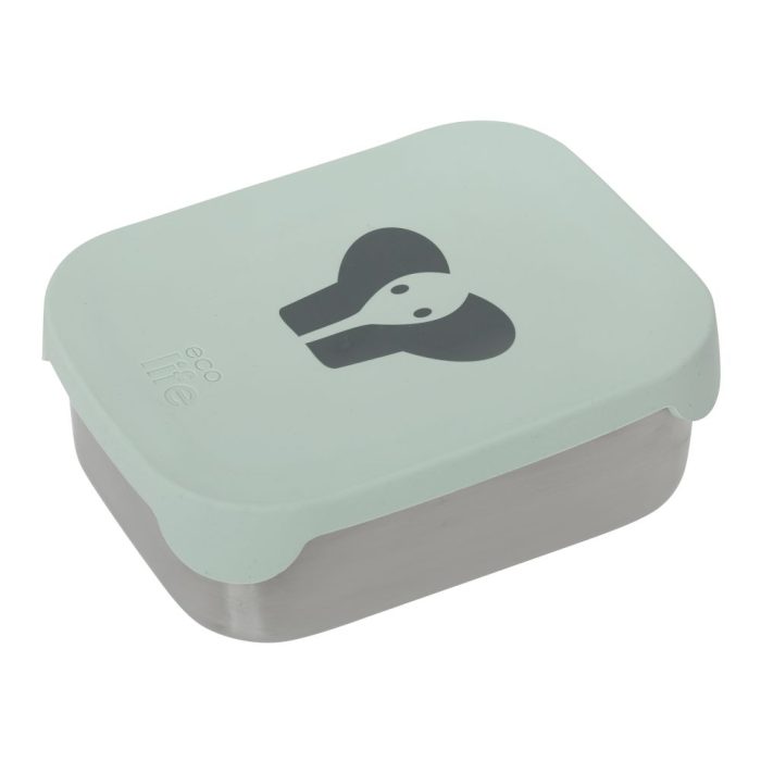 Ανοξείδωτο Φαγητοδοχείο με Χώρισμα 800ml Ecolife - Elephant Ανοξείδωτο Φαγητοδοχείο με Χώρισμα 800ml Ecolife - Elephant - Image 1