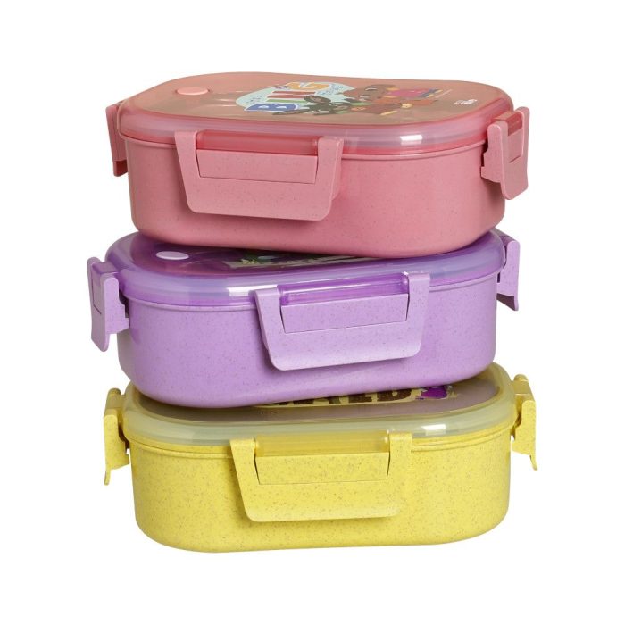 Φαγητοδοχείο με Χώρισμα 900ml Ecolife - Masha&Bing Φαγητοδοχείο με Χώρισμα 900ml Ecolife - Masha-Eco Friendly - Image 5