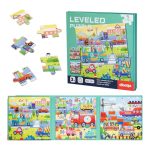 Μαγνητικό Βιβλίο με Παζλ 3 σε 1 - Vehicles