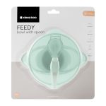 Μπολ με Βεντούζα και Κουτάλι Kikka Boo - Feedy Μέντα - Image 6
