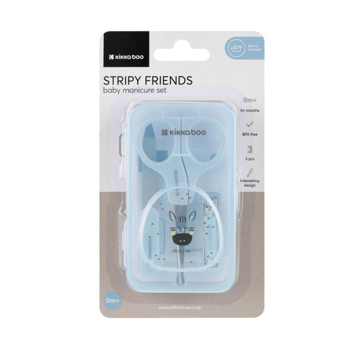 Σετ Περιποίησης Νυχιών 3 τμχ Kikka Boo - Stripy Friends 3 Σετ Περιποίησης Νυχιών 3 τμχ Kikka Boo - Stripy Friends - Image 4