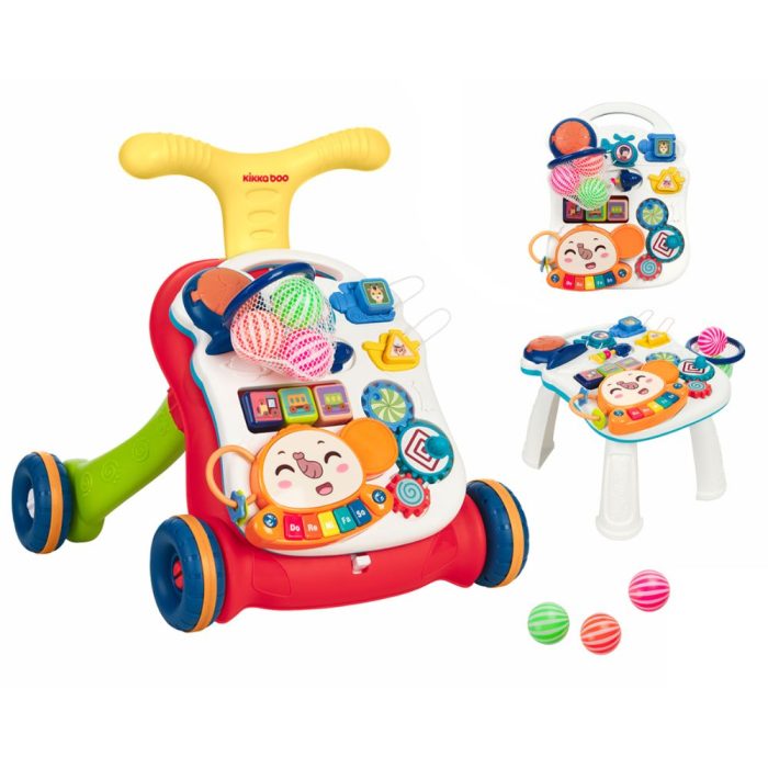 Στράτα Δραστηριοτήτων 3 σε 1 Kikka Boo Play and Grow Red Στράτα Δραστηριοτήτων 3 σε 1 Kikka Boo Play and Grow Red - Image 1