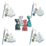 Γύψινα Σχέδια για Ζωγραφική - Χριστουγεννιάτικα Στολίδια