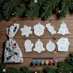 Γύψινα Σχέδια για Ζωγραφική - Χριστουγεννιάτικα Στολίδια Slim 8 τμχ - Image 2