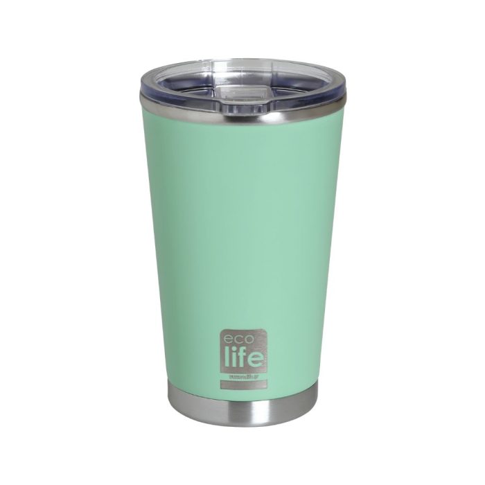 Ποτήρι Θερμός Ecolife - Mint Coffee Thermos 370ml - Image 2