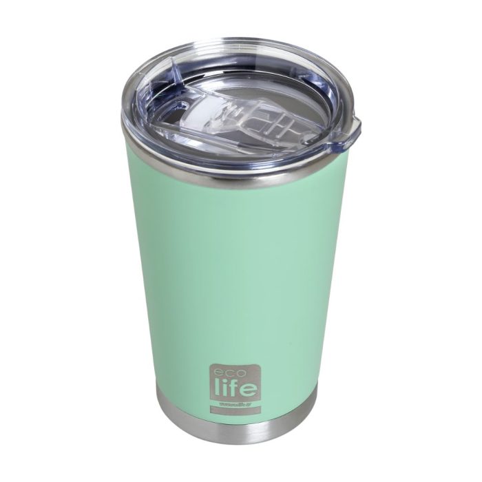 Ποτήρι Θερμός Ecolife - Mint Coffee Thermos 370ml - Image 4