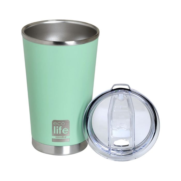 Ποτήρι Θερμός Ecolife - Mint Coffee Thermos 370ml - Image 3