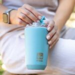 Ποτήρι Θερμός Ecolife - Pure Blue Coffee Thermos 360ml - Image 4