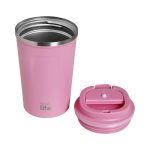 Ποτήρι Θερμός Ecolife - Rose Pink Coffee Thermos 370ml - Image 3