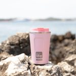 Ποτήρι Θερμός Ecolife - Rose Pink Coffee Thermos 370ml - Image 5