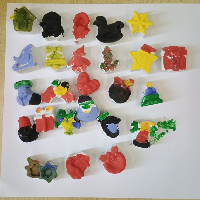 Σετ Ζωγραφικής Αντίστροφης Μέτρησης για τα Χριστούγεννα (Advent Calendar) - Image 3