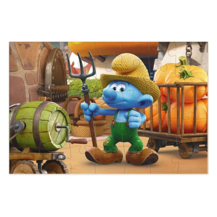 Μίνι Παζλ Στρουμφάκια - Ο Αγρότης με τις Κολοκύθες - Image 2