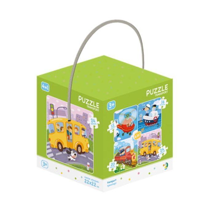 Παζλ 4 σε 1 - Μέσα Μαζικής Μεταφοράς - Image 3