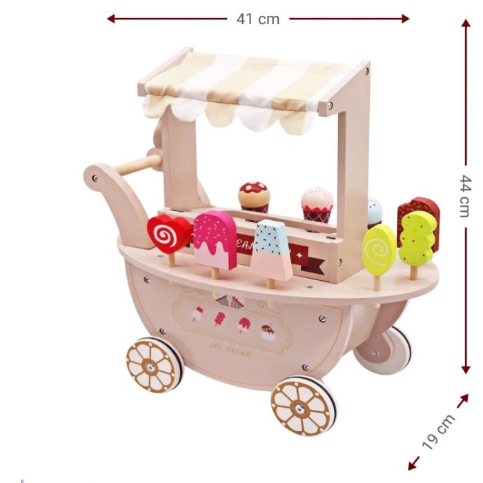 Παιδικό Παγωτατζίδικο Τρόλεϊ Joyland Pop - Image 2