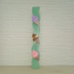 Αρωματική Λαμπάδα από Φυτικό Κερί - Παγωτά Wave