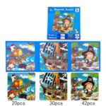 Μαγνητικό Βιβλίο με Παζλ 3 σε 1 - Pirate's Treasure - Image 4