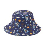 Αντηλιακό Bucket Καπέλο Διπλής Όψης με Προστασία UPF50+ Flapjackkids - Space Monkey/Alligator - Image 3