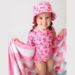 Αντηλιακό Bucket Καπέλο με Προστασία UPF50+ Zoocchini - Cherry - Image 6